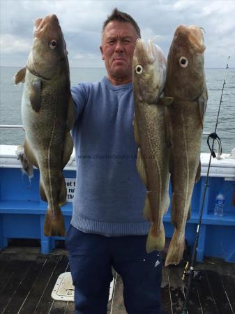 8 lb Cod by frank 14th april 2016 wrecking
