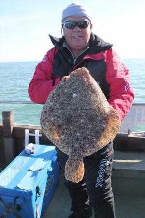 9 lb 10 oz Turbot by Unknown