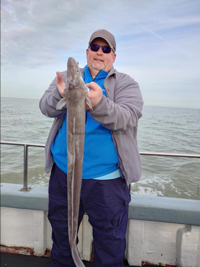 11 lb Conger Eel by Andy