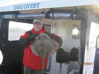 5 lb 4 oz Thornback Ray by Unknown