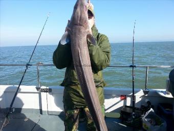 34 lb 6 oz Conger Eel by Unknown