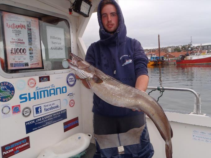9 lb 12 oz Ling by Fergus Powell.