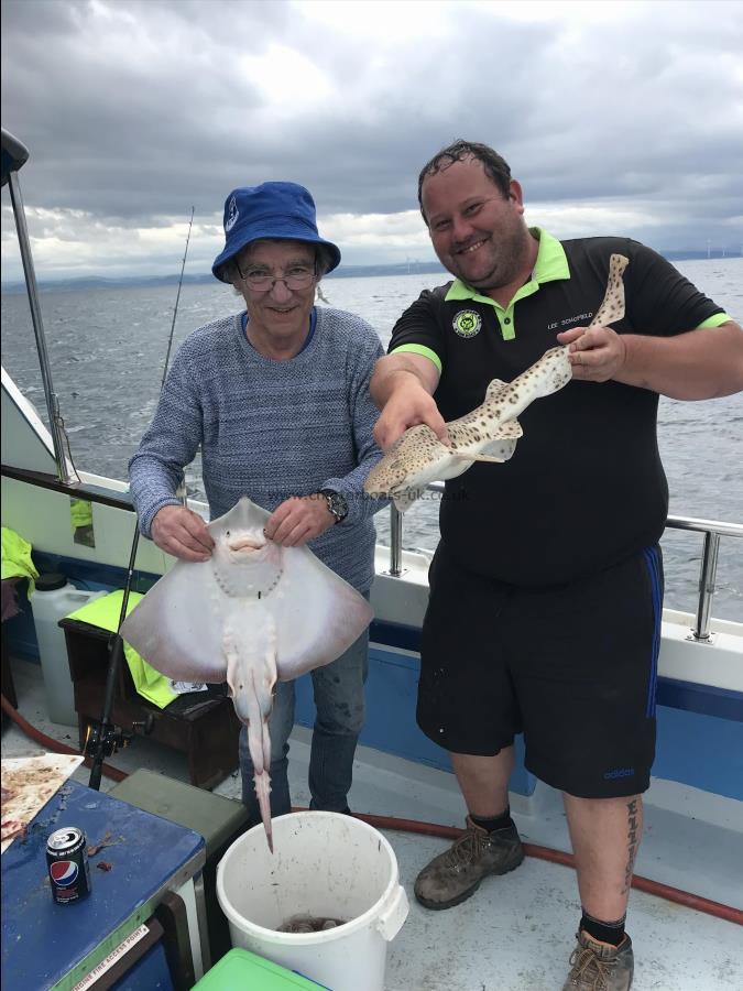 7 lb Thornback Ray by Peter and Lee