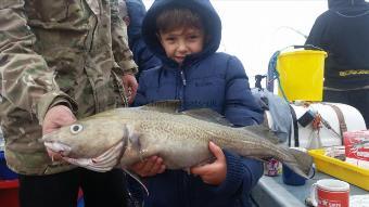 5 lb Cod by Lenny's first codling