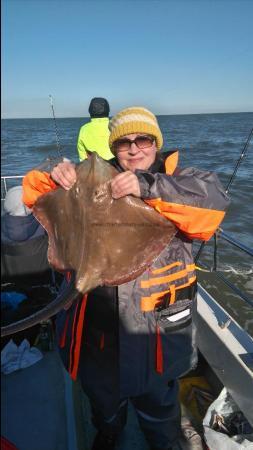 9 lb 8 oz Small-Eyed Ray by Winnie