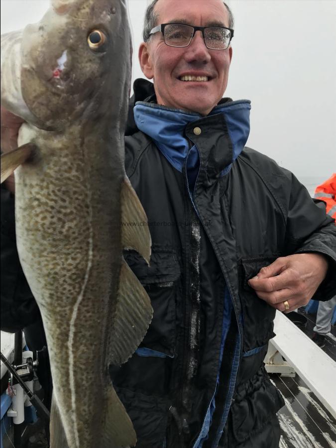 8 lb Cod by Ian nelson 17/9/2018