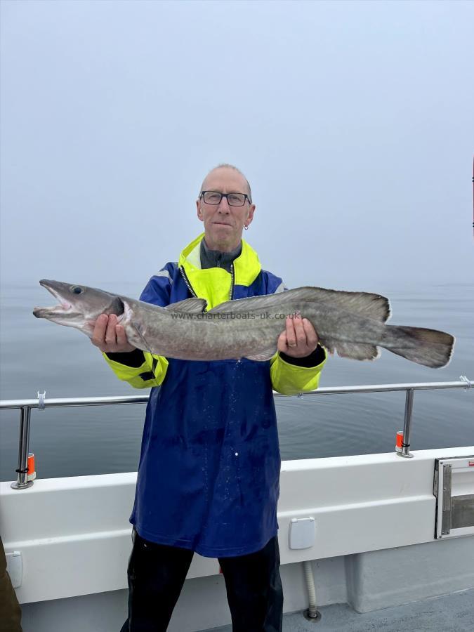 9 lb 15 oz Ling by Jeff Hoggard