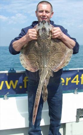 11 lb 8 oz Undulate Ray by Kevin Draper