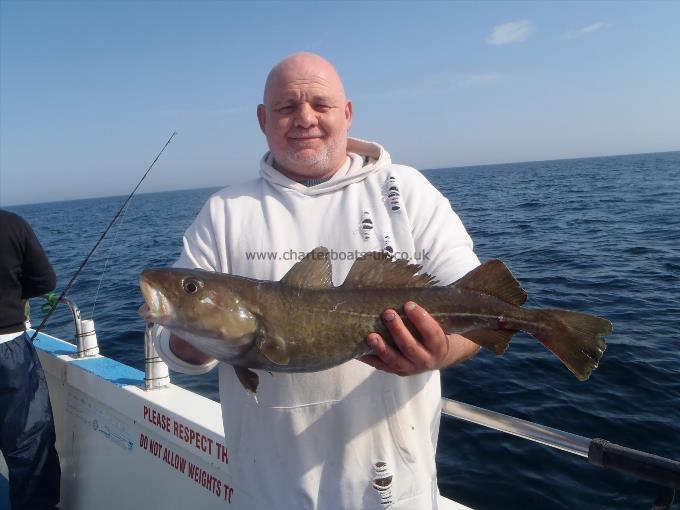 4 lb 14 oz Cod by Andy.