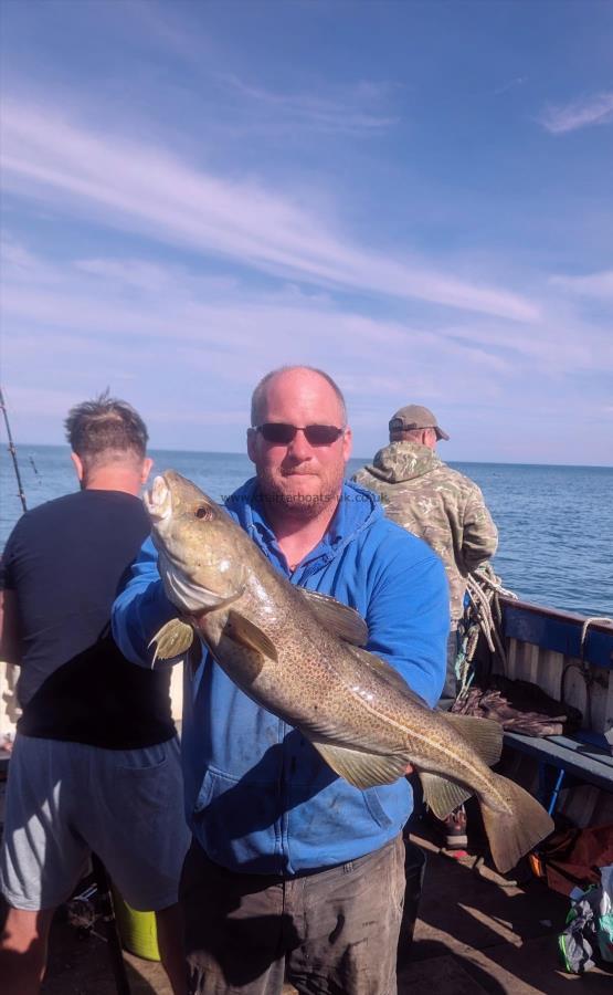 10 lb 2 oz Cod by Nick Gough - Skipper