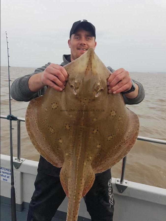 20 lb 3 oz Blonde Ray by Steve howels