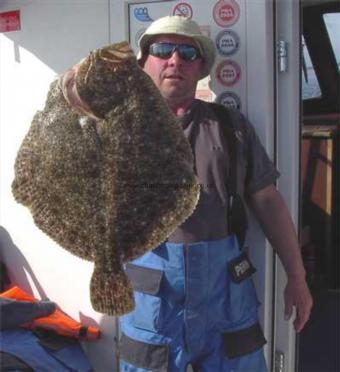 18 lb 6 oz Turbot by Unknown