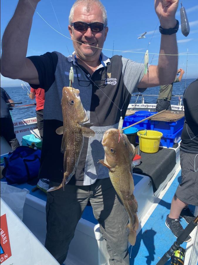 3 lb 6 oz Cod by John.