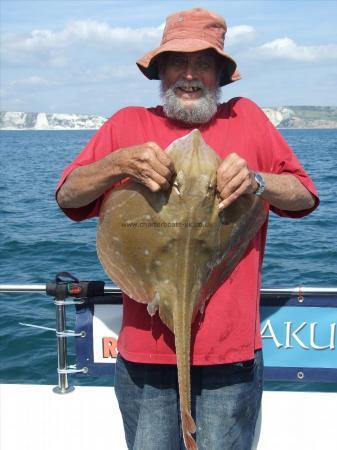 8 lb 1 oz Small-Eyed Ray by David Barnes