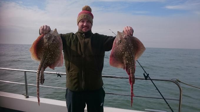 6 lb Thornback Ray by Bob Marshall