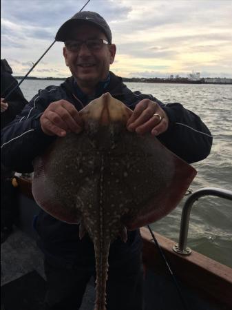 8 lb 9 oz Thornback Ray by Unknown