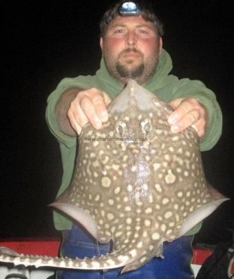 7 lb 6 oz Thornback Ray by Tim Smith Gosling