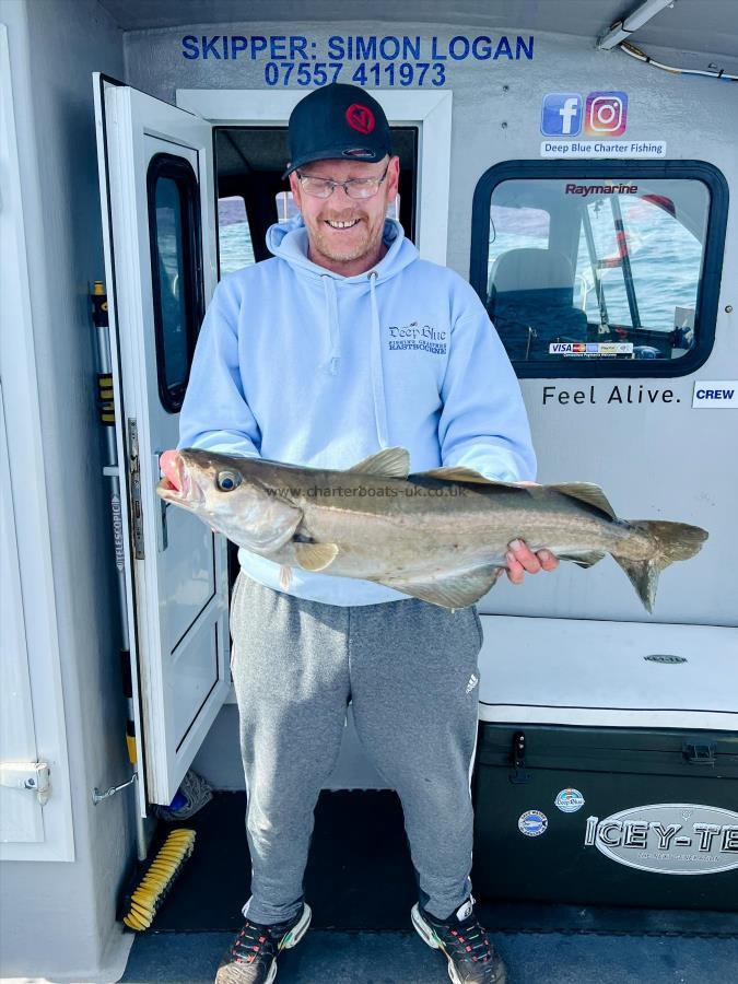 12 lb Pollock by Gazza Hurst