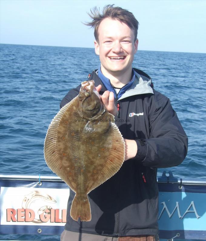 3 lb 11 oz Plaice by Toby Haylett