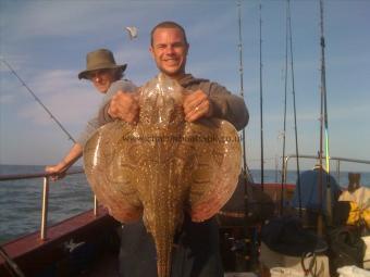 18 lb 8 oz Undulate Ray by Tom Whitcher