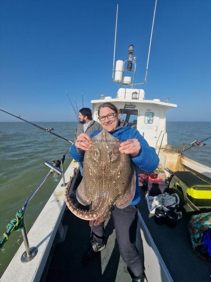 9 lb Thornback Ray by Angela