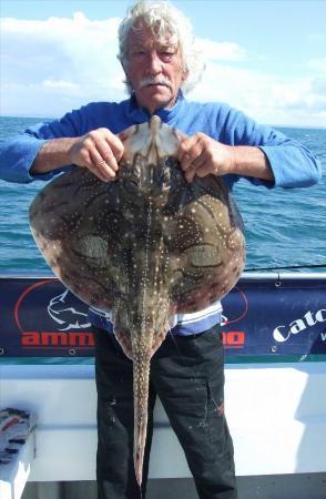 12 lb Undulate Ray by Lenny Skilton