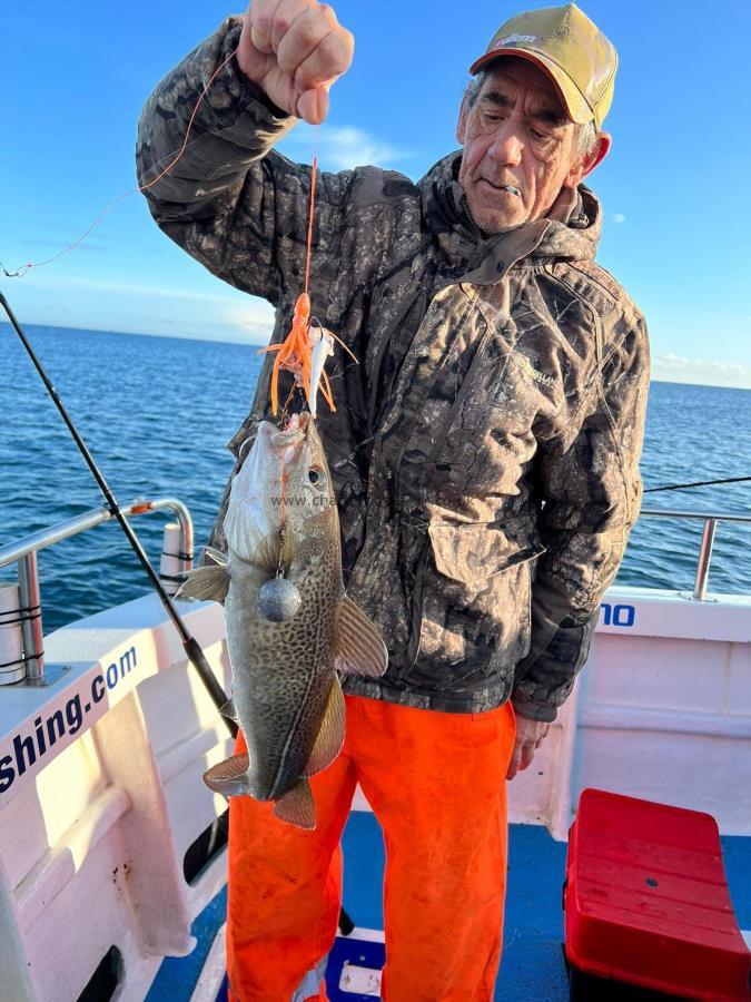 4 lb 12 oz Cod by Mick.