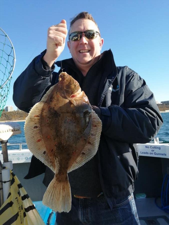 2 lb 3 oz Plaice by Ryan