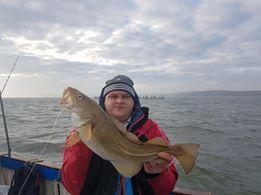 8 lb 5 oz Cod by Ben