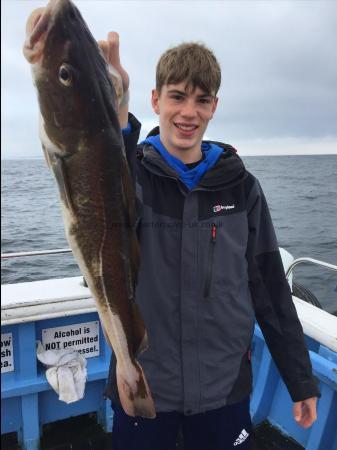 12 lb Cod by doug with a good cod wrecking 17th aug