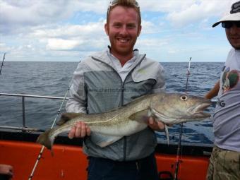 9 lb 9 oz Cod by Kevin