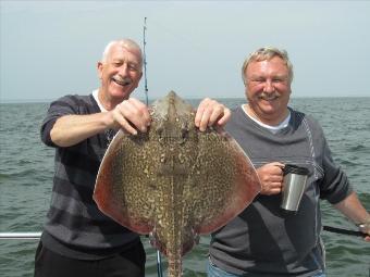 9 lb 5 oz Thornback Ray by Derek Ball