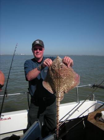 10 lb 1 oz Thornback Ray by Andy Rudd