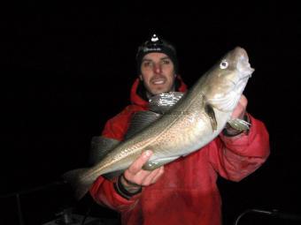 6 lb 8 oz Cod by Faron Trueman - Whitby