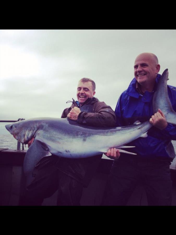 140 lb Porbeagle by Northumberland John