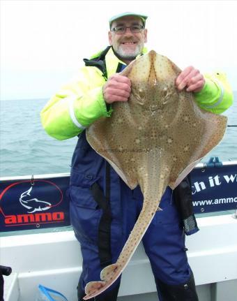 16 lb 8 oz Blonde Ray by John Billett