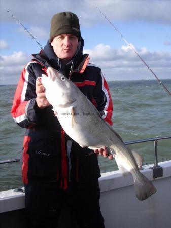 14 lb 8 oz Cod by Richard Warren