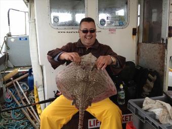 8 lb 8 oz Thornback Ray by Tim