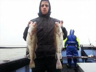 3 lb 4 oz Cod by Dan