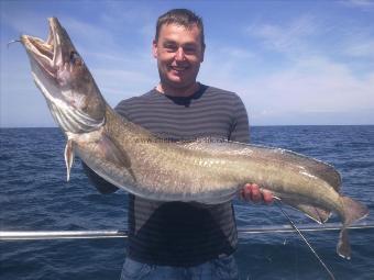 23 lb 6 oz Ling by Unknown