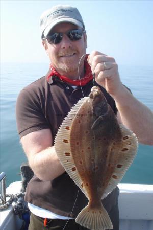 2 lb 2 oz Plaice by Chris