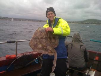 16 lb 2 oz Undulate Ray by Kev Gardner, best Undulate of the day.....