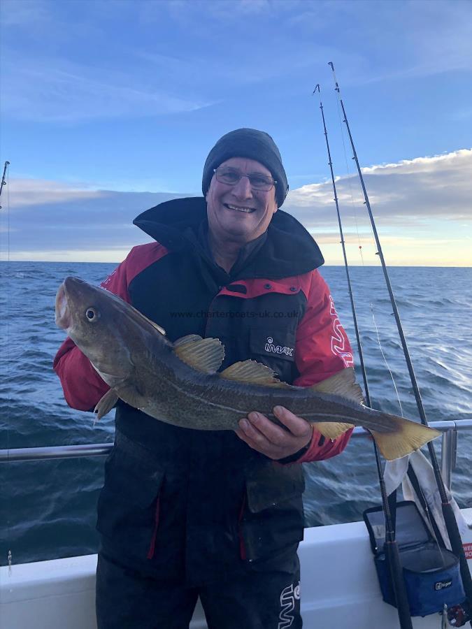 6 lb Cod by Allan Knaggs