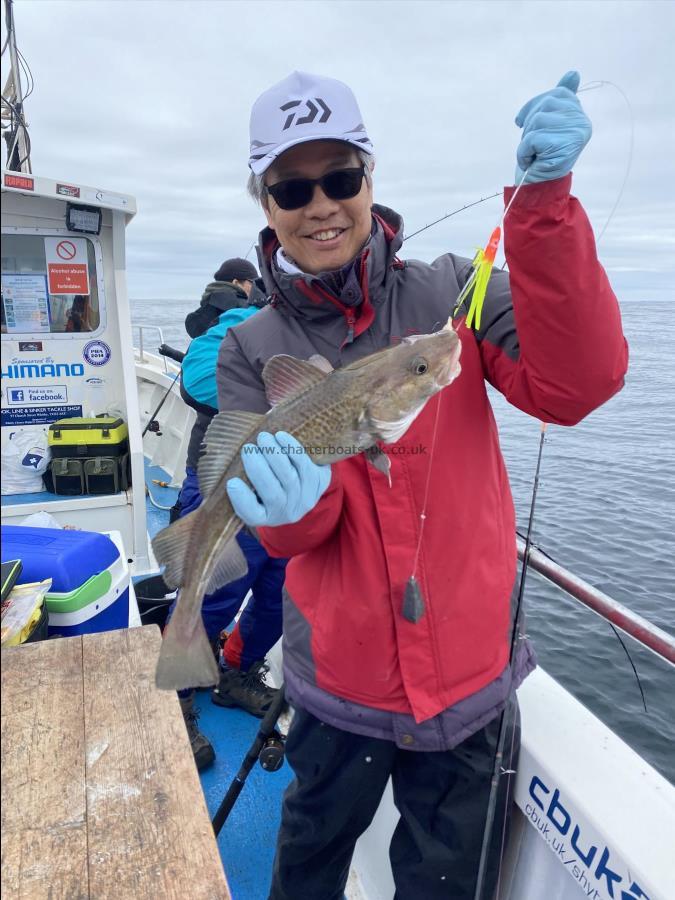 3 lb 6 oz Cod by Henry #2.