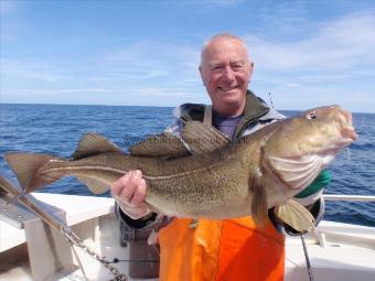 9 lb Cod by John Wilcock from Bradford.