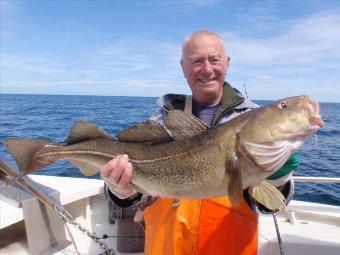 9 lb Cod by John Wilcock from Bradford.