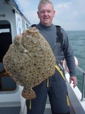 14 lb 8 oz Turbot by Paul Norman