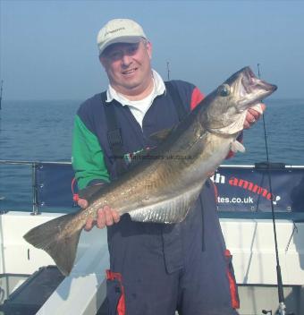 13 lb 8 oz Pollock by Richard Paul