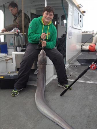 30 lb Conger Eel by Samuel, 13yr old