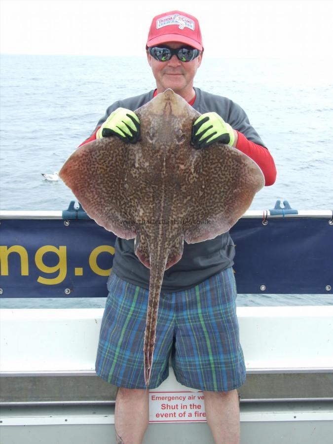 13 lb 8 oz Thornback Ray by Gary Skerratt